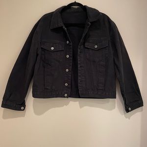 john galt black denim jacket!